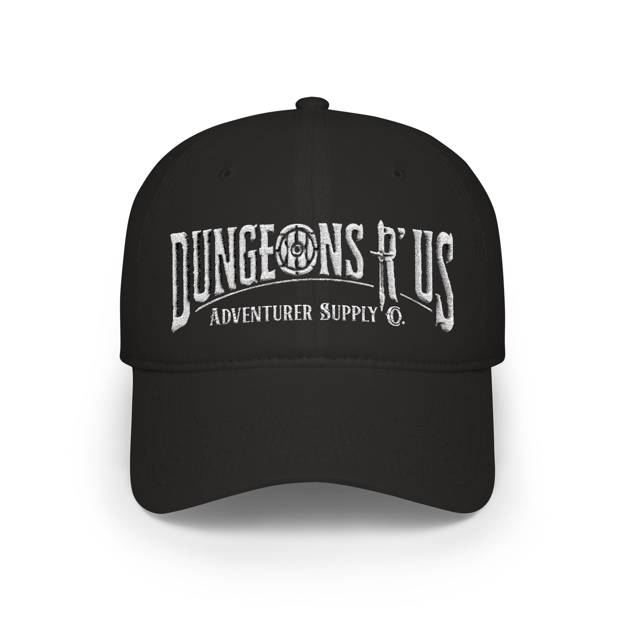 Funny DnD Hat – Dungeons R Us Adventurer Supply Co Cap, Fantasy RPG Gamer Hat
